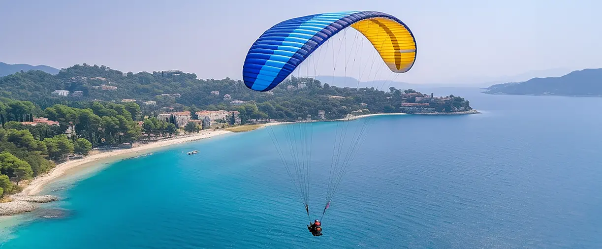Skydiving Bachelor Party Idea Skydiving Jaco costa rica vibrant parachutes against blue skies