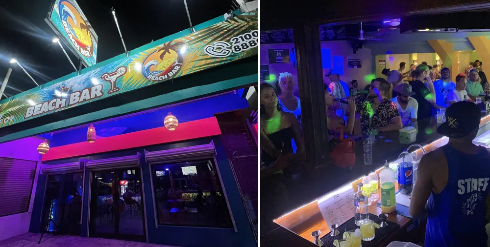 Beach Bar Jaco Costa Rica nightlife